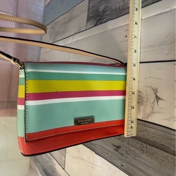 Kate Spade♠️ Multicolor striped crossbody - Eye Catching Crossbody - Picture 5 of 12